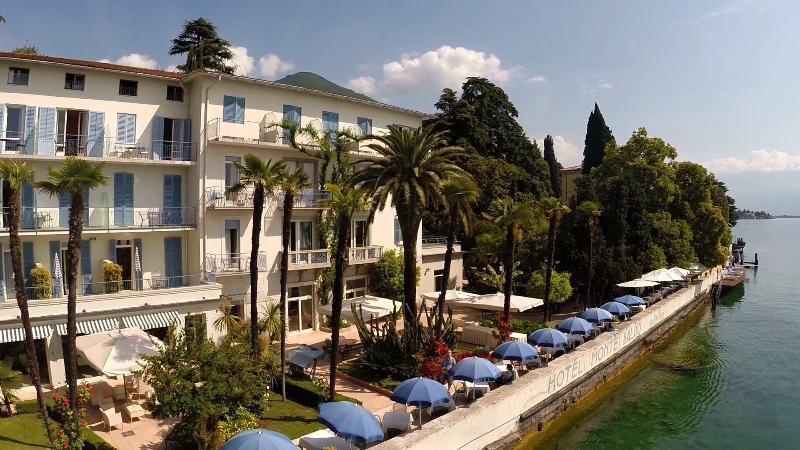 Hotel Monte Baldo E Villa Acquarone Gardone Riviera Bagian luar foto