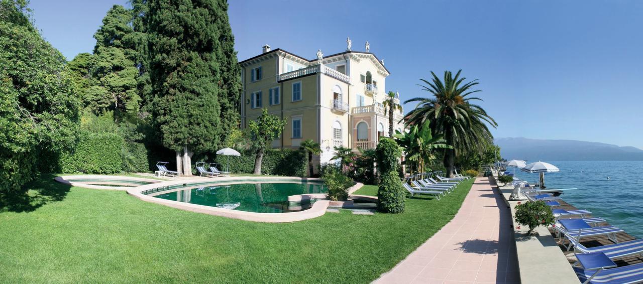 Hotel Monte Baldo E Villa Acquarone Gardone Riviera Bagian luar foto